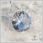 Avatar-Diamant kristallklar klein