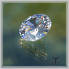 Avatar-Diamant kristallklar klein