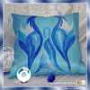 Kuschelkissen Erzengel Michael 40 x 40 cm - weiche...