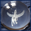 Pegasus-Kugel diamant