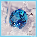 Avatar-Diamant atlantisblau klein